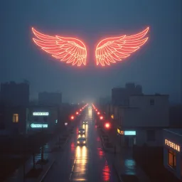 The wings of love