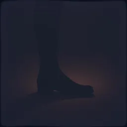 Shadows behind the sole