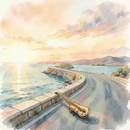 La route entre deux ports