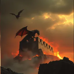 Ash and fire
