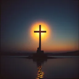 En la cruz