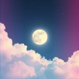 In the night stars