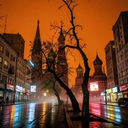 Огни над Москвой