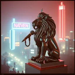 Lion of Africa's street dancehall