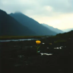 You see the flower