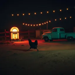 Chased by a Chicken