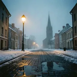 Shadows in the Snow