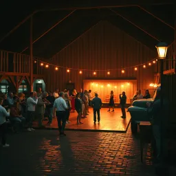 Soirée au quai de Moncton
