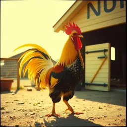 Kung Fu Cockerell's Feathery Fight