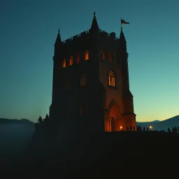 Gothic Castle Walls