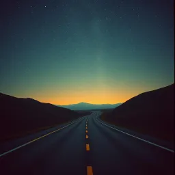 Where the highway ends