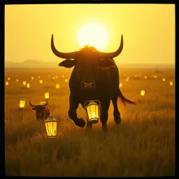 Life's Rodeo Bull