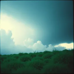 Mako through the storm.