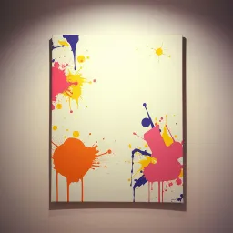 Damaged canvas