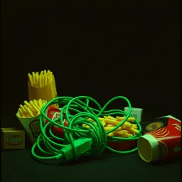 Essen dirch Netz