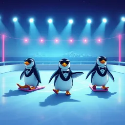 Penguins On Ice