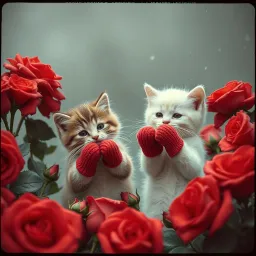 Roses and Rain Drops