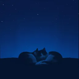 Two cats