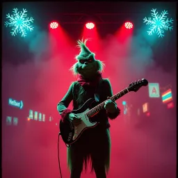 Joy the female  rocking  Grinch