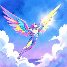 Flying high