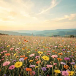 Wildflowers everywhere