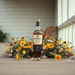 Whisky and wildflower