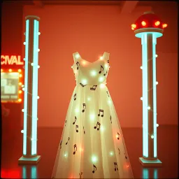 La del vestido Blanco
