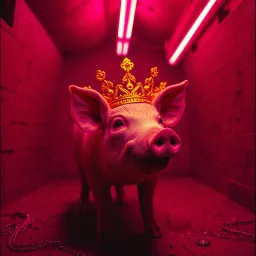 Golden-Crowned pig