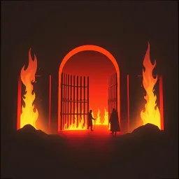 Gates of hell!