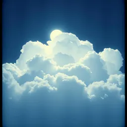 Sur mon nuage ce soir
