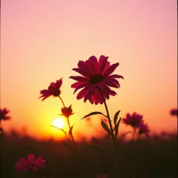 Blooming flowers