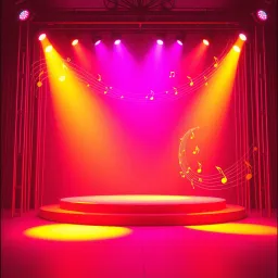 Dancing on the stage