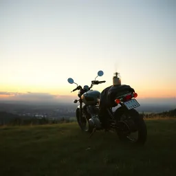 High on the hill tops
