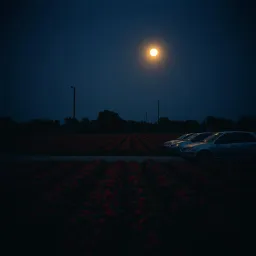 Midnight car park