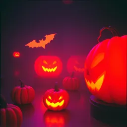 Halloween spooky night club dance