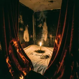 Corazon en llamas