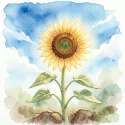 Flower in the sun