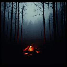 Shadow and flame