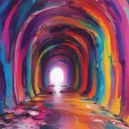 Onder de tunnel door