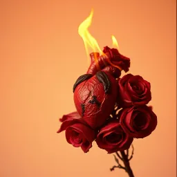 I burn in the fire of my own heart