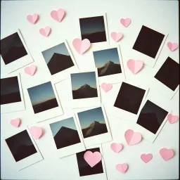 Polaroids & Paper Hearts