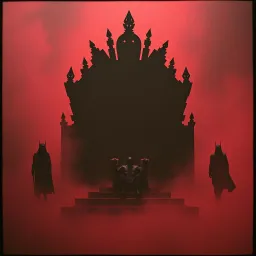 Infernal gate to the black hell