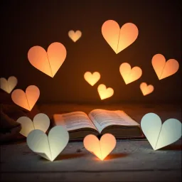 Paper Hearts in Dusty Pages