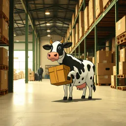 Square Cow Motto