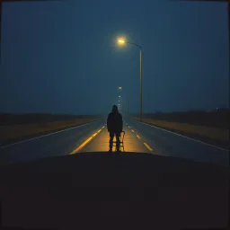 THE NIGHT DIDN’T WIN, IT WAITED