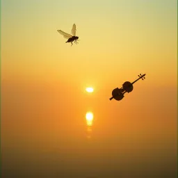The dragonfly and the bumblebee