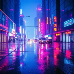 Echoes in the Neon Rain