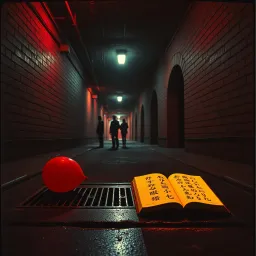 The sewers the last stop.