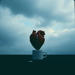 Torn in half