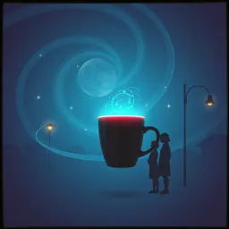 Coffee of galaxy